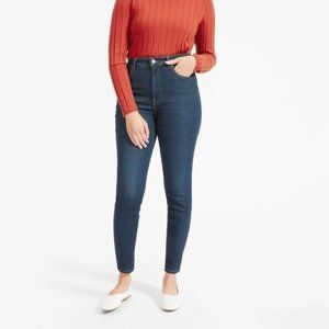 Everlane The High Rise Skinny Jean Dark Blue 27